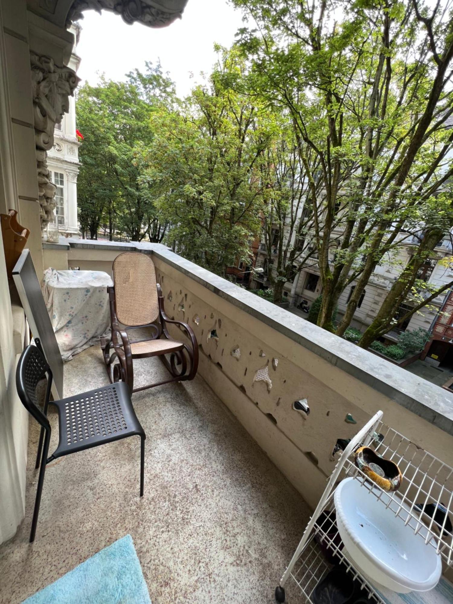 Apartment Mit Balkon Im Zentrum Von Wiesbaden Exterior foto